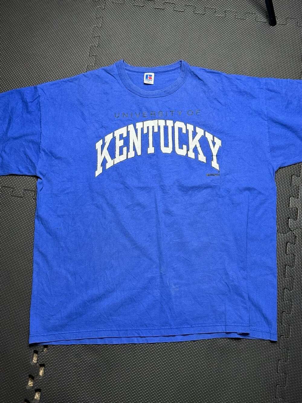 Vintage Russell Athletic University of Kentucky Wildcats Blue T-Shirt XXL